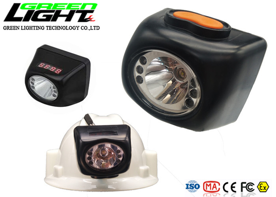 lâmpada de tampão dos mineiros do diodo emissor de luz de 4.5Ah Li Ion Battery 0.9W 8000lux