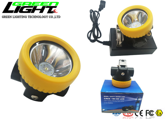 Mineiro sem fio branco morno Cap Lamp de 5000LUX 2200mAh IP68