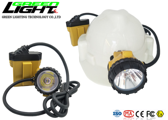 farol recarregável da mineração do diodo emissor de luz de 25000lux 3W 10.4Ah