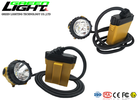 farol recarregável da mineração do diodo emissor de luz de 25000lux 3W 10.4Ah