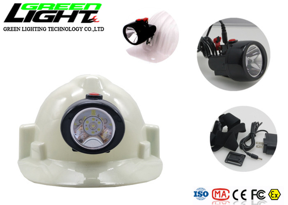 Farol recarregável do diodo emissor de luz do ABS 2.8Ah 450mA 10000lux