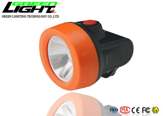 USB que carrega a lâmpada de tampão dos mineiros do diodo emissor de luz de 85LUM IP67 1.67W 6000lux