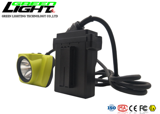 Mineiro impermeável Cap Lamp 13600mAh 25000lux do diodo emissor de luz IP68 com cabo