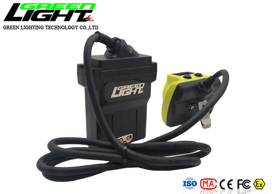 Mineiro impermeável Cap Lamp 13600mAh 25000lux do diodo emissor de luz IP68 com cabo