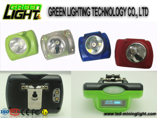farol de mineração sem corda de 1.78W 13000lux para o capacete de segurança
