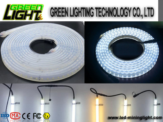 Tiras claras conduzidas flexíveis do silicone 12w Ip68 SMD5050