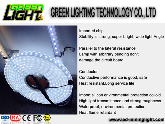 Tiras claras conduzidas flexíveis do silicone 12w Ip68 SMD5050
