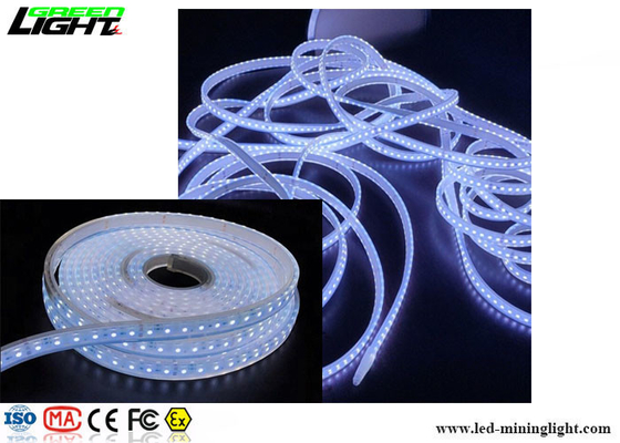 luzes de tira flexíveis do diodo emissor de luz de 60LEDs IP68 16W para minas subterrâneas