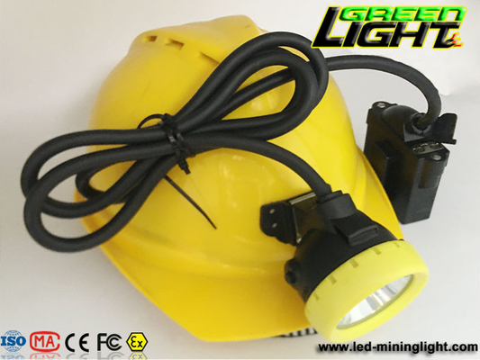 carregador de USD da luz do tampão dos mineiros subterrâneos de 350mA 10000lux 6.6Ah