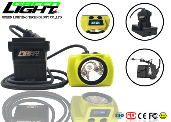 luzes de mineração do diodo emissor de luz do fio de 6000k 4.07W 13.6Ah 25000lux para a mina de ouro