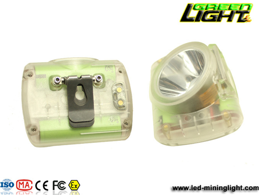 Luzes de mineração sem corda transparentes de 0.4W 13000Lux 6.2Ah