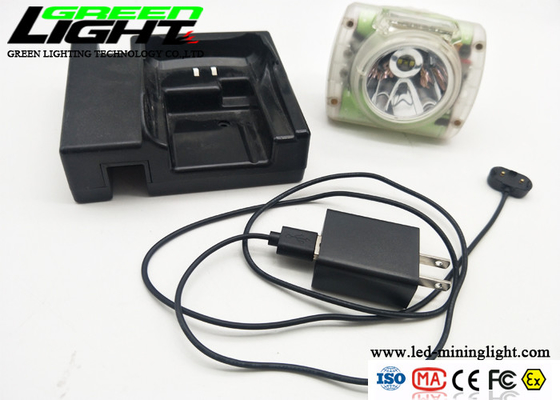 Luz do chapéu dos mineiros de carvão do diodo emissor de luz 13000lux 232lum 2.22W do CREE
