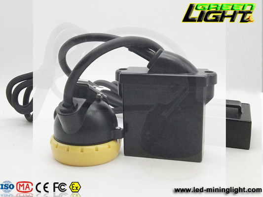 O capacete de segurança de mineração de IP68 450mA 12000lux ilumina 1200 ciclos