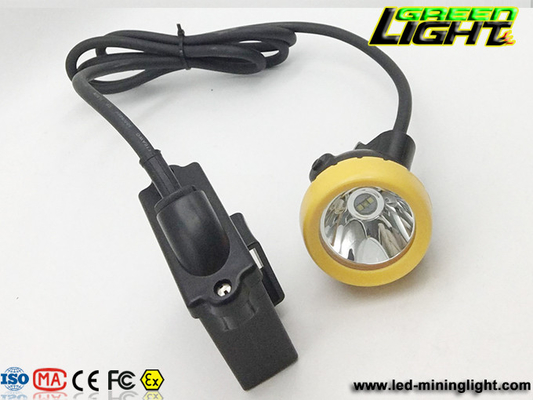 O capacete de segurança de mineração de IP68 450mA 12000lux ilumina 1200 ciclos