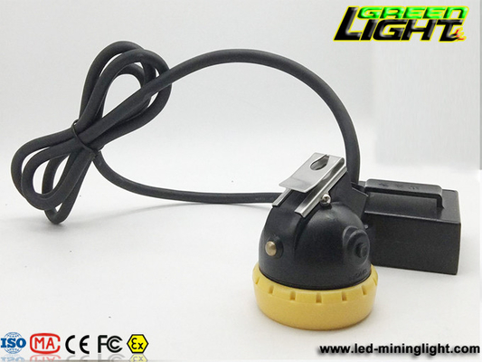O capacete de segurança de mineração de IP68 450mA 12000lux ilumina 1200 ciclos
