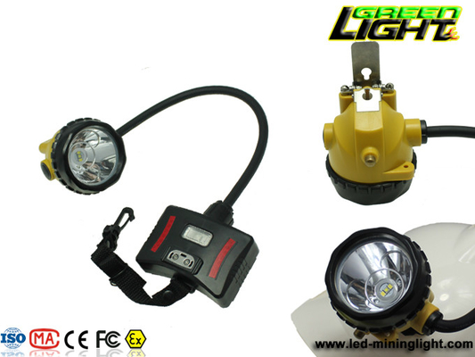 450mA de advertência traseiro 15000Lux 1.6w CREE Led Mining Lamp