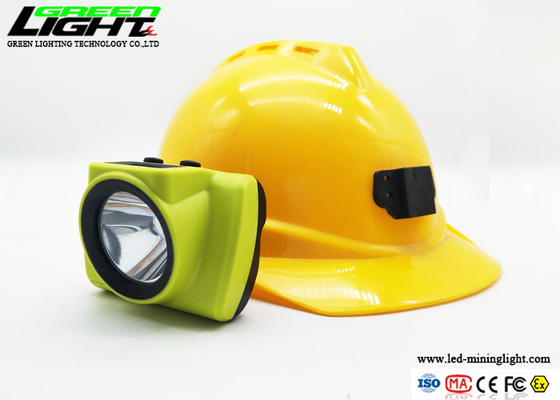 A mina conduzida 9000lux subterrânea do capacete 6800mAh ilumina a base E27