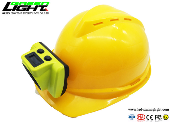A mina conduzida 9000lux subterrânea do capacete 6800mAh ilumina a base E27