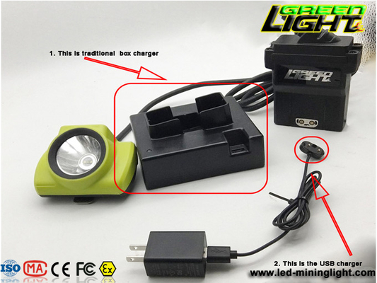 tela sem corda de Oled da lâmpada de tampão dos mineiros de 25000lux 530LUM 2.96W
