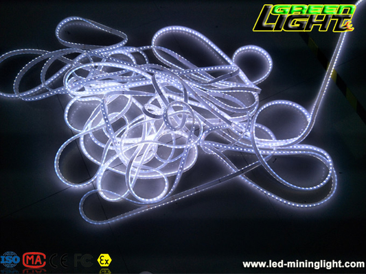 Anti luz de tira flexível explosiva SMD5050 do diodo emissor de luz de 5500k 22Lum com IP68 impacto - brilho 5m/roll alto resistente 	DC24V