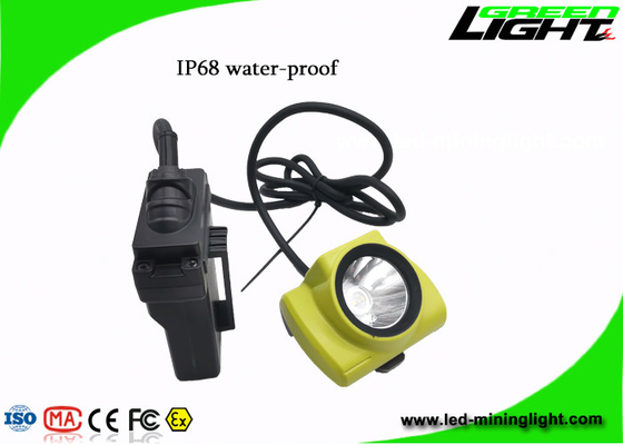 tela de 4.07W 530lum 25000 LUX Mining Cap Lights With OLED