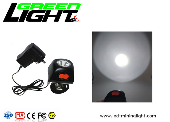 lâmpadas de tampão IP68 dos mineiros subterrâneos de 5.7Ah 1.7W 8000lux