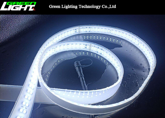 A fita do diodo emissor de luz da fileira do dobro de SMD5050 144LEDs ilumina 2000lum/m brancos mornos