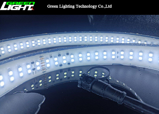 A fita do diodo emissor de luz da fileira do dobro de SMD5050 144LEDs ilumina 2000lum/m brancos mornos