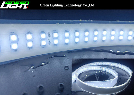 Tiras 144LEDs IP68 claras conduzidas flexíveis de SMD5050 20M para a mineração
