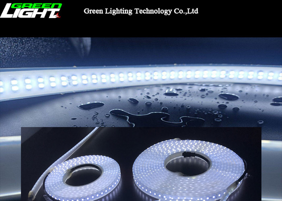 Luz de tira dupla 12W/M do silicone do diodo emissor de luz da fileira 6500k SMD5050