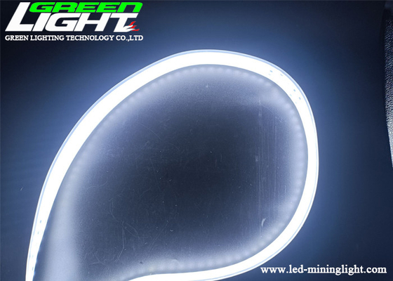 Do silicone branco de néon da cor das luzes de tira do diodo emissor de luz de SMD2835 AC110V fileira dobro