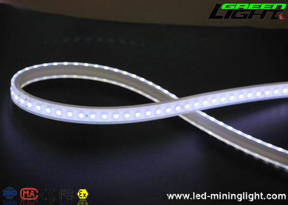 Silicone flexível das luzes de tira 170VAC do diodo emissor de luz de SMD5050 IP68