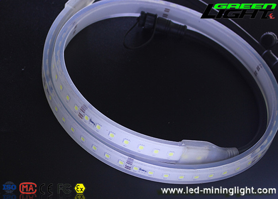 Silicone flexível das luzes de tira 170VAC do diodo emissor de luz de SMD5050 IP68