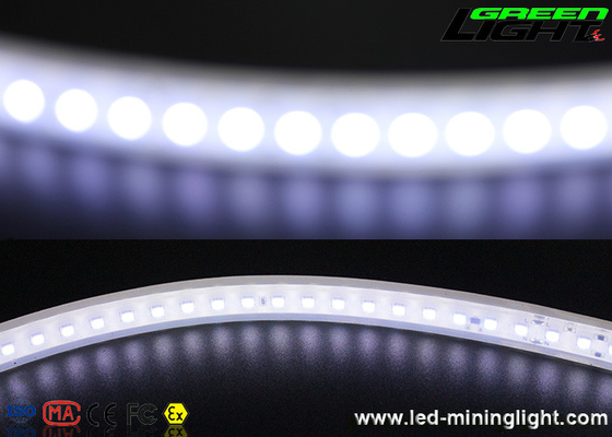 Silicone flexível das luzes de tira 170VAC do diodo emissor de luz de SMD5050 IP68