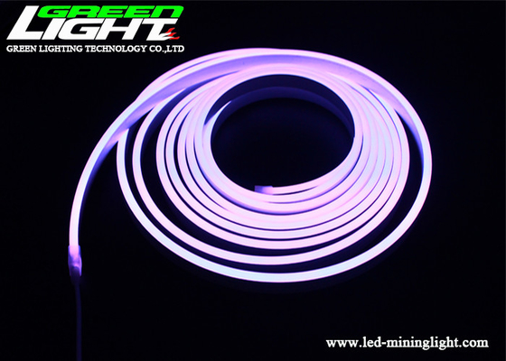 Luz de néon 12VDC da corda do diodo emissor de luz de 4200K 12W/M RGB para exterior