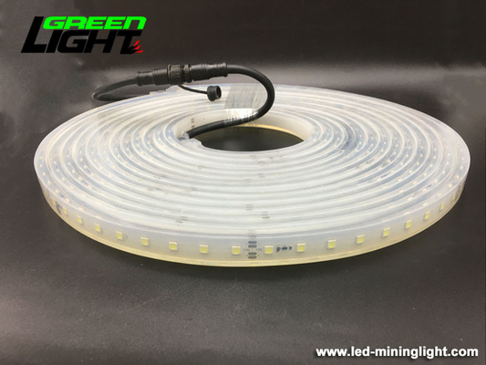 Luzes de tira conduzidas flexíveis do silicone 2000LUX SMD5050 16W/M For Tunnel