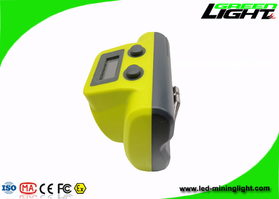 6.8Ah 18000lux IP68 claro de mineração conduzido sem corda recarregável com tela de OLED