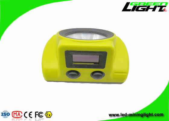 6.8Ah 18000lux IP68 claro de mineração conduzido sem corda recarregável com tela de OLED