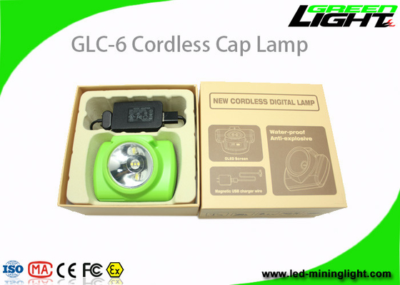 lâmpada de mineração sem corda 6800mAh do diodo emissor de luz de 1.78W 232LM IP68 impermeável