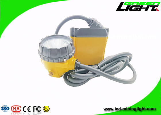 luz impermeável 1.8W do tampão dos mineiros de 10.4Ah 390lum com carregador do berço