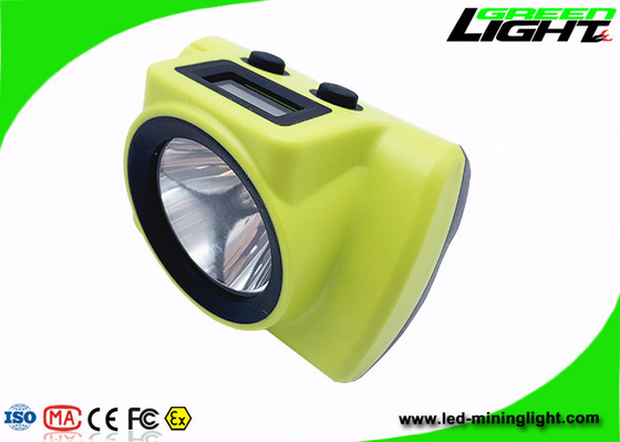 farol carbonoso 232lum do rádio de 18000lux 6.8Ah com tela de OLED