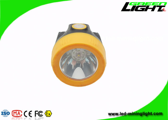 Luz sem corda de pouco peso 3.8AH do capacete do diodo emissor de luz de 1.1W 143lum com carregador de USB