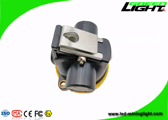 farol de mineração 0.74W do diodo emissor de luz de 2.2Ah 5000 Lux Cordless com carregador do berço