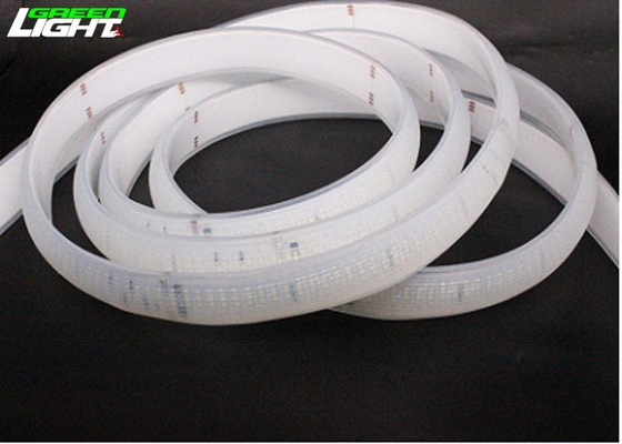 Luzes de tira 0.25W do silicone do diodo emissor de luz de DC24V 2000lum 144LEDs/M para minas subterrâneas
