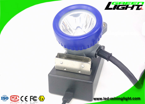 Lâmpada de tampão de mineração amarrado 6.6Ah de IP68 1.11W 10000lux recarregável