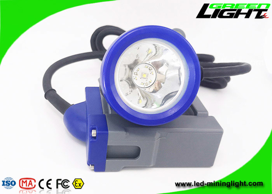 Lâmpada de tampão de mineração amarrado 6.6Ah de IP68 1.11W 10000lux recarregável