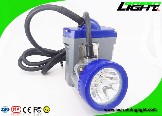 Lâmpada de tampão de mineração amarrado 6.6Ah de IP68 1.11W 10000lux recarregável