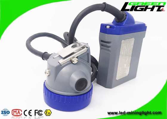 Lâmpada de tampão de mineração amarrado 6.6Ah de IP68 1.11W 10000lux recarregável