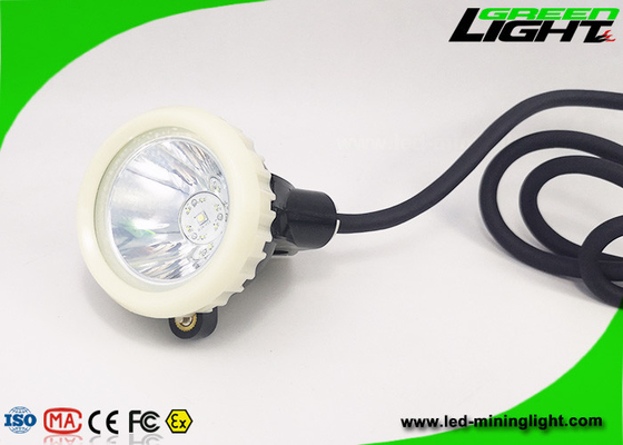 Luz amarrado 3.7V recarregável 1.67W do capacete da mineração do diodo emissor de luz de 216lum 6.6Ah