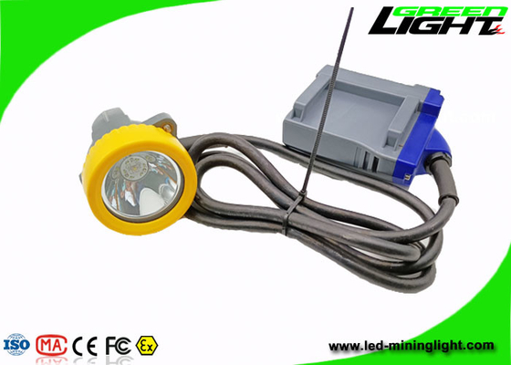 Mineiro Cap Lamp 1.67W do diodo emissor de luz de IP68 216lum 15000lux com berço Chager